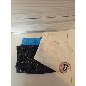 Men’s Baseball Lifestyle 101 Shorts and tee size L